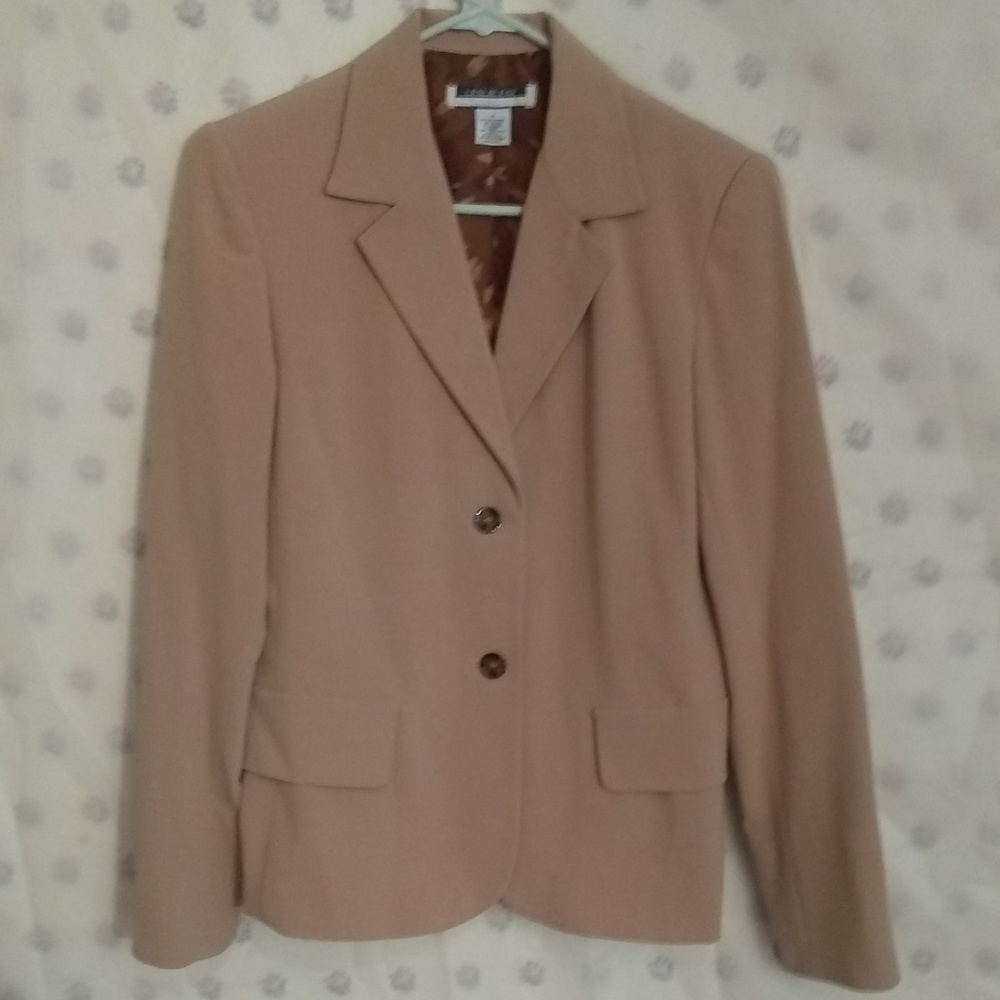 Leslie Fay Creme Blazer - Picture 4 of 8